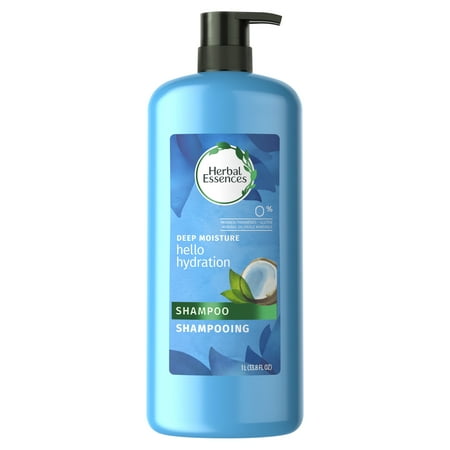 Herbal Essences Hello Hydration Moisturizing Shampoo with Coconut Essences, 33.8 fl (Best Natural Shampoo For Thinning Hair)