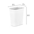 thumbnail image 3 of Sterilite 9.5 Liter Vanity Wastebasket, 3 of 4