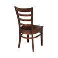 thumbnail image 5 of International Concepts Set of Two Solid Wood Emily Side Chairs in Espresso, 5 of 8