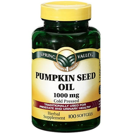 Spring Valley Pumpkin Seed Oil 1000mg
