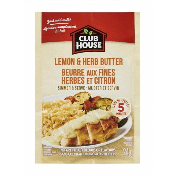 Club House Lemon & Herb Butter Gravy Mix, 24g/0.8 oz