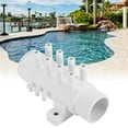 2024 Spa Hot Spring Tub PVC Water Pipe 8 Port Plumbing Manifold Water