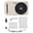 Beige, variant on Yajisi 48MP 1080P UHD Digital Camera, 16X Digital Zoom Auto Focus Anti-Shake Vlog Camera for Students, Includes 32GB Card, 2.4 in / 6.1 cm Display, Portable Travel Point and Shoot Camera (Green)