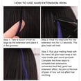 thumbnail image 4 of Extension Hair Connector  Tool  Connector Iron Adjustable Temperature Hair Connector Black US Plug 110V, 4 of 8