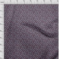 thumbnail image 4 of oneOone Viscose Jersey Dark Magenta Fabric Batik Craft Projects Decor Fabric Printed By The Yard 60 Inch Wide, 4 of 5