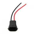 thumbnail image 3 of Headlight Bulb Fog Lamp Wiring Harness 2-Pin Male Plug Connector Adapter for H11 Electronic Component Pushbutton, 3 of 7