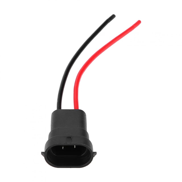 Fog Light Adapter Cable, 2Pin Male Plug And Play Wiring Harness Connector Copper Wire For Headlight
