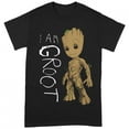thumbnail image 1 of Guardians Of The Galaxy 2 T-Shirt Adulte « I Am Groot Scribble », 1 of 2