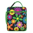 thumbnail image 5 of Floral Insulated Lunch Bag Box Men Reusable Lunch Bag Fit Most Bento Boxes Lunch Tote Portable Bag School Beach, 5 of 6
