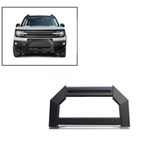Black Horse Off Road ABF07NL Armour Bull Bar No Skid Plate for Ford Bronco