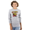 thumbnail image 3 of Retro Old School Arcade Game PACMAN Unisex Plus Size Long Sleeve Shirt Brisco Brands 2X, 3 of 5