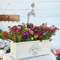 thumbnail image 1 of Ohmyroo 17.32 Inch Vintage Iron Faucet Planter Wall Mount Flora Container For Garden Decor, 1 of 6