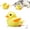 Yellow Duck, variant on TETOU Cat Toys Flapping Bird Rechargeable Touch Activated Toy Interactive Kitten Exercise Toy Cat Kicker Catnip Toys (No Flying)