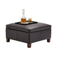 thumbnail image 1 of KFFKFF 28-inch Square Ottoman with Storage for Living Room or Dorm, 1 of 9