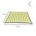 thumbnail image 3 of CXALSSY Patio Outdoor Sun Shade Sail, Rectangle Solid Cloth Shade Sails Canopy, UV Block Fabric Sunshade for Plants Garden Backyard Lawn,4*4M, 3 of 5