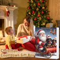 thumbnail image 1 of Christmas Decorations Clearance!! 2D Christmas Countdown Hole Fun Christmas Box Gift 24pcs, 1 of 4