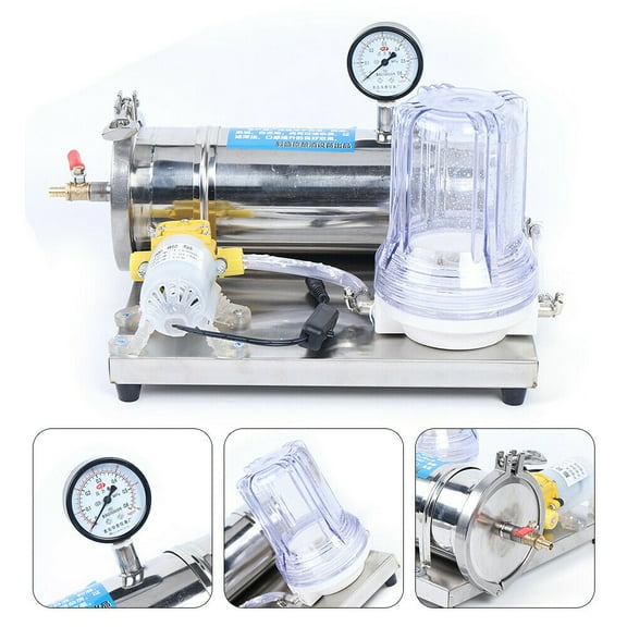 80W Homebrew Beer Brewing Filter Alcohol Purification Moonshine Still Wine Filter