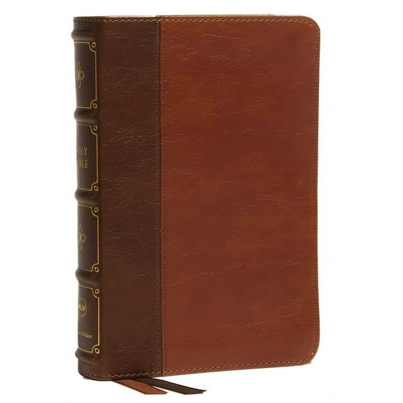 Nkjv, Compact Bible, MacLaren Series, Leathersoft, Brown, Comfort Print: Holy Bible, New King James Version, (Hardcover)
