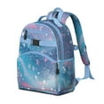 thumbnail image 2 of Cosmos Print Travel Backpack - Lightweight & Ergonomic Book Bag for Students, Multiple Pockets for Organization, 2 of 3