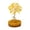 Yellow, variant on YingYouFu Crystal Wealth Tree Ornament, Natural Stone Tree with Gravel Base Desktop Decorative Statue, Home Decor for Desktop, Office, Shelf, Living Room Decoration