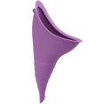 thumbnail image 1 of Urinario de silicona para mujer, cubo para urinario de emergencia para viajes al aire libre, plegable, práctico urinario femenino, 1 of 6