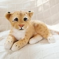thumbnail image 3 of Plush Stuffed Animals Doll Cute Simulation Jungle Animal Soft Lining Animal Plush Doll Toy For Living Room Bedroom, 3 of 5