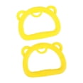 thumbnail image 5 of GARENDE 2 Pieces Gymnastics Rings Installation Bar Attachment for Children Yellow, 5 of 9