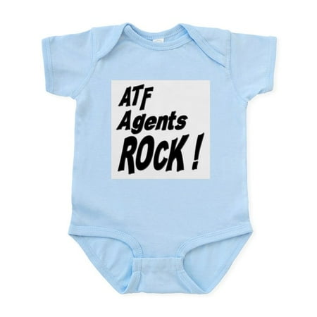 

CafePress - ATF Agents Rock ! Infant Bodysuit - Baby Light Bodysuit Size Newborn - 24 Months