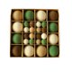 thumbnail image 1 of Decoraciones de Árbol de Navidad 44 Piezas de Terciopelo Bolas de Navidad, Ornamentos de Árbol de Navidad de Peluche, Bolas de Plástico, Decoraciones de Navidad, Ornamentos Colgantes, Ornamentos Del Á, 1 of 5