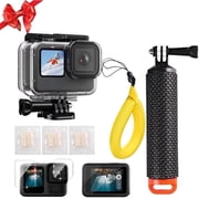 HONGDAK Underwater Waterproof Diving Housing for Gopro Hero 13/12/11/10/9 Black,60M/196FT Protective Underwater Diving Housing Shell Accessories