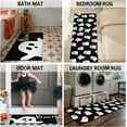 thumbnail image 5 of Halloween Kitchen Mat Set of 2,Boo Ghost Happy Halloween Floor Mats and Rugs Non Skid Washable for Kitchen Home Decor,Halloween Decorations and Accessories (17"x47"+17"x30"), 5 of 6