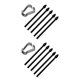 thumbnail image 4 of Sidaley Punta de lápiz óptico Punta de pluma dura Reemplazo de punta de pluma táctil capacitiva liviana de alta precisión para Tab S7 / S6 No.2 2piezas, 4 of 6
