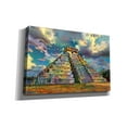 thumbnail image 2 of Epic Graffiti 'Yucatan Mexico Chichen Itza' by Pedro Gavidia, Canvas Wall Art, 40"x26", 2 of 8