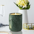 thumbnail image 6 of Natural Stone Candle Holder Cup, Decorative Tealight Candle Container, Elegant Home Decor Candle Stand, Heat Resistant Thick Wall Holder Cup, Luxury Table Shelf Decoration, 6 of 8