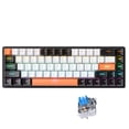 thumbnail image 3 of keyboard,68 Fn Dual-color Keycaps Modes Cable Fn 10 Keycaps Durability 10 Modes Cable Portable 10 Dual-color Compatibility 68-key, 3 of 6