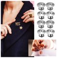 thumbnail image 3 of TUIBELYN 30 Metal Locking Pin Backs for Badges, Hats, Bags, Books, 3 of 6