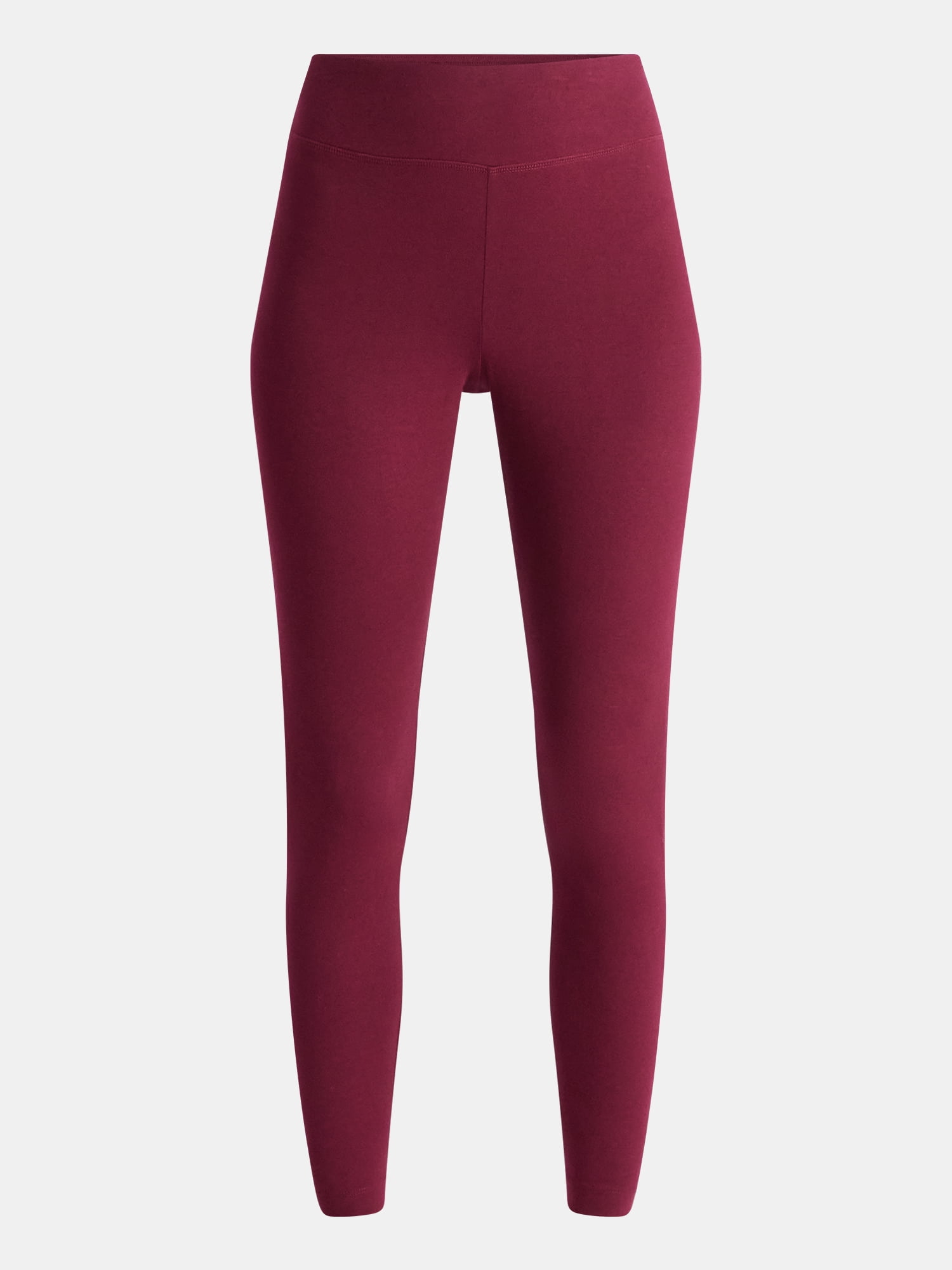 Time and Tru Women's High Rise Leggings, 27'' Inseam, 3-Pack, Sizes XS-XXXL