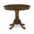 thumbnail image 2 of East West Furniture Antique 3-piece Wood Dining Set in Walnut, 2 of 10