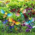 thumbnail image 3 of Metal Bee Stakes Art Sculpture Outdoor Iron Ornament For Garden/Home Decor, 3 of 5