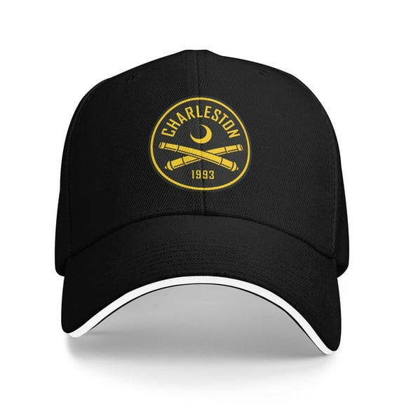 Charleston Battery Hat Adjustable Sandwich Bill Trucker Cap For Daily & Outdoor Use