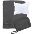 thumbnail image 4 of Simplicity Snooze Nap Travel Blanket & Pillow Set Great for Airplaine/Car/Train, 4 of 4