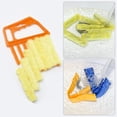 thumbnail image 6 of Dihmpor 4Pcs Window Venetian Blind Cleaner Kit, 7-Finger Microfiber Duster & Mini Vent Brush Set, Washable Handheld Tool for Wood Blinds, AC Vents, Fans, and Shutters, 6 of 7