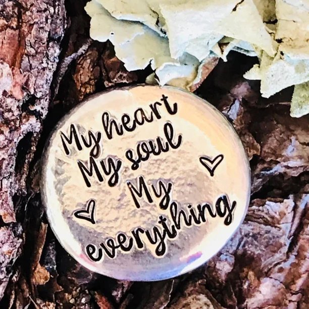 Adornos decorativos, regalos, decoraciones para festivales, monedas de bolsillo de acero inoxidable personalizadas, monedas de la fortuna para la toma de decisiones, monedas de la fortuna grabadas par