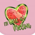 thumbnail image 4 of Inktastic I'm One in a Melon Watermelon Heart Boys or Girls Baby Bib, 4 of 4