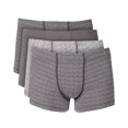 thumbnail image 1 of Alfani Men’s 4-Pack Boxer Briefs, Grey, Small, 1 of 1