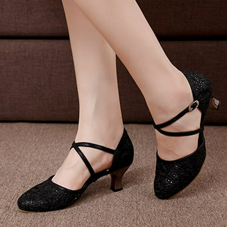 

feiboyy women s dance sandals color fashion sequins prom ballroom latin dance shoes sandals