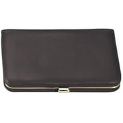 Slim Framed Business Card Case Wallet in Genuine Leather