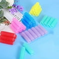 thumbnail image 7 of Small Size Hair Rollers Curlers Self Grip Holding Rollers Hairdressing Curlers Hair Design Sticky Cling Style For DIY Or Hair Salon (Gripping Sticky Rollers 15mm/0.6" 36PCS) Random Color, 7 of 7