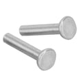 thumbnail image 3 of Rivet Massif, 100PCS Rivet Massif Tête Plate GB867 M4 Tête Plate Rivet Massif, Rivets pour l'Industrie, 3 of 8
