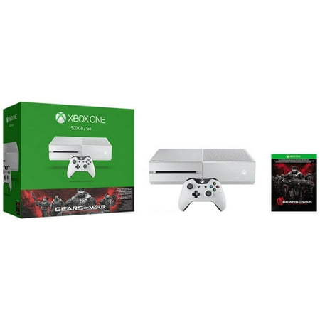 Xbox One 500GB Console - Gears of War: Ultimate Edition Bundle White